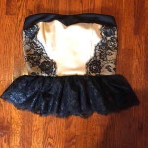 Love Culture Lace Bodice Crop top